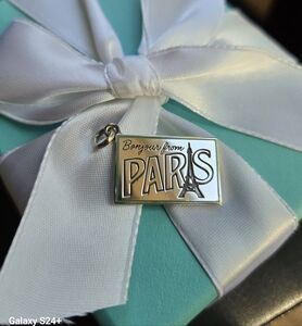 Tiffany & Co Paris Postcard Charm